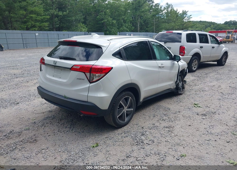 2022 HONDA HR-V AWD EX VIN: 3CZRU6H5XNM762460