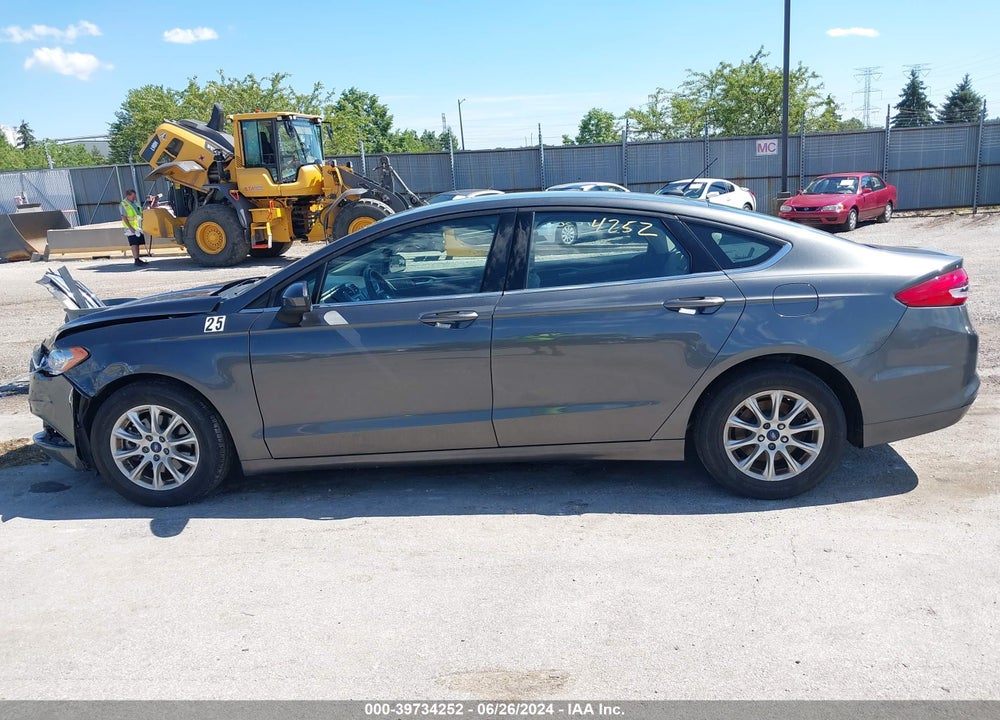 2017 FORD FUSION S VIN: 3FA6P0G72HR368996