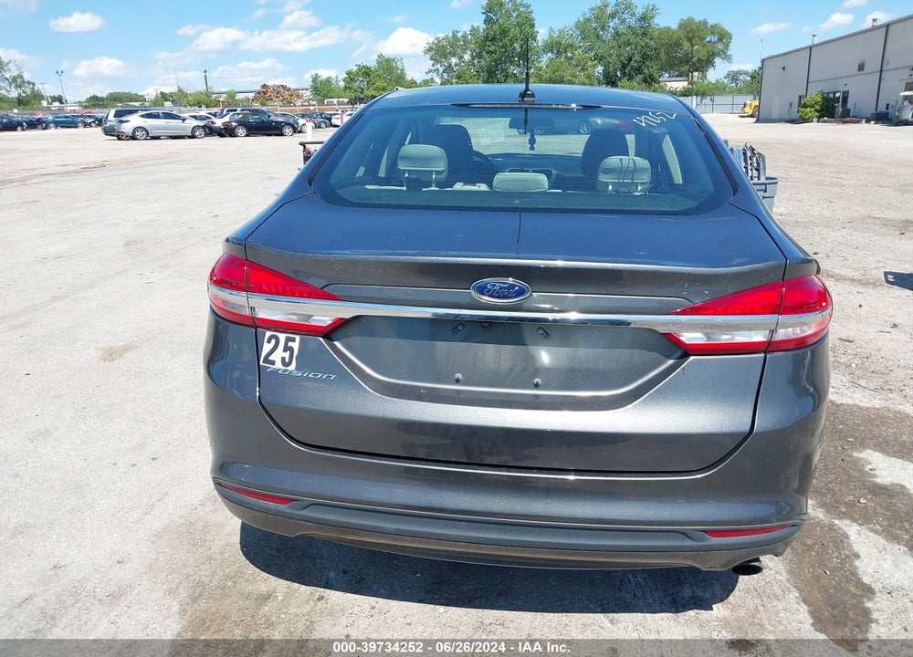 2017 FORD FUSION S VIN: 3FA6P0G72HR368996