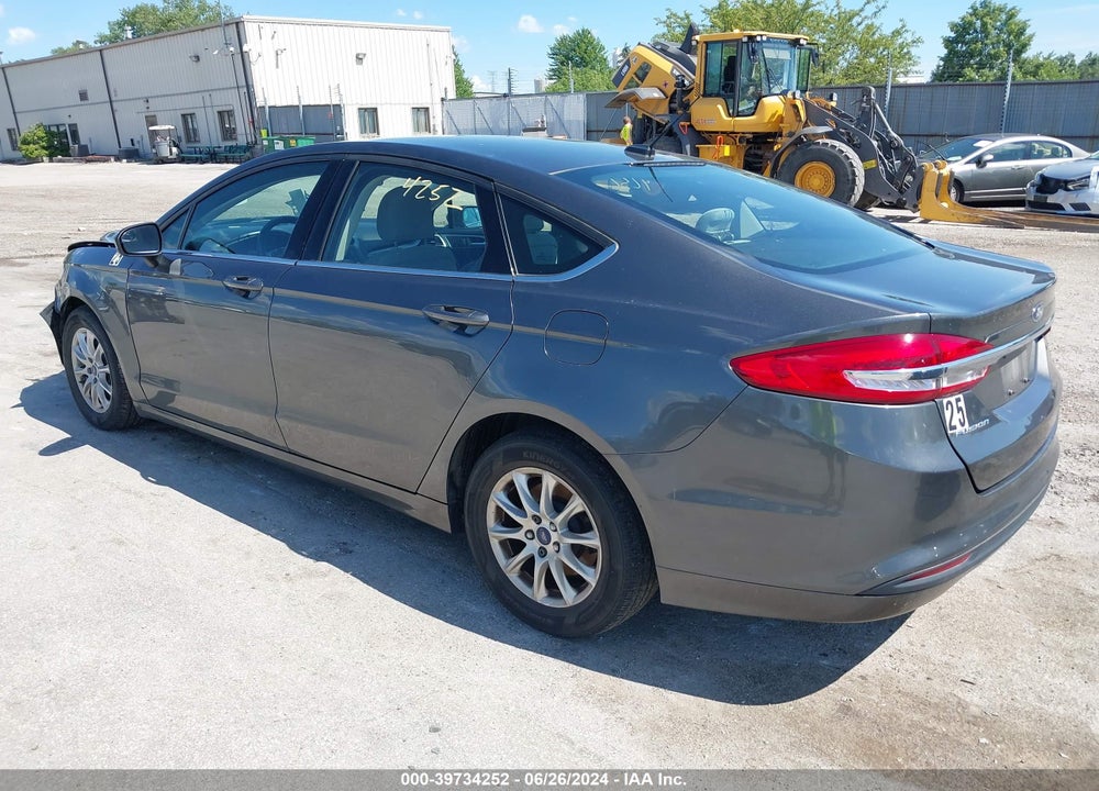 2017 FORD FUSION S VIN: 3FA6P0G72HR368996