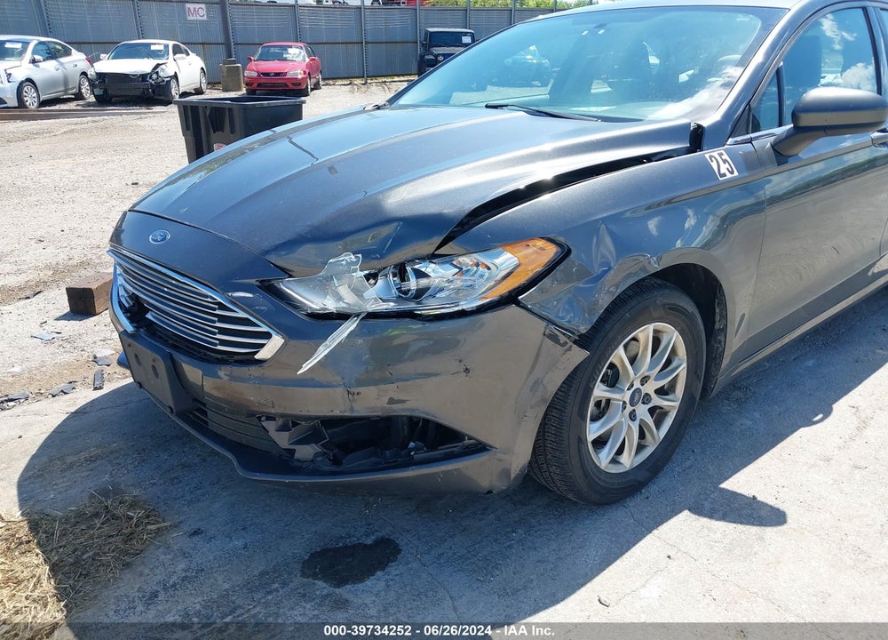 2017 FORD FUSION S VIN: 3FA6P0G72HR368996