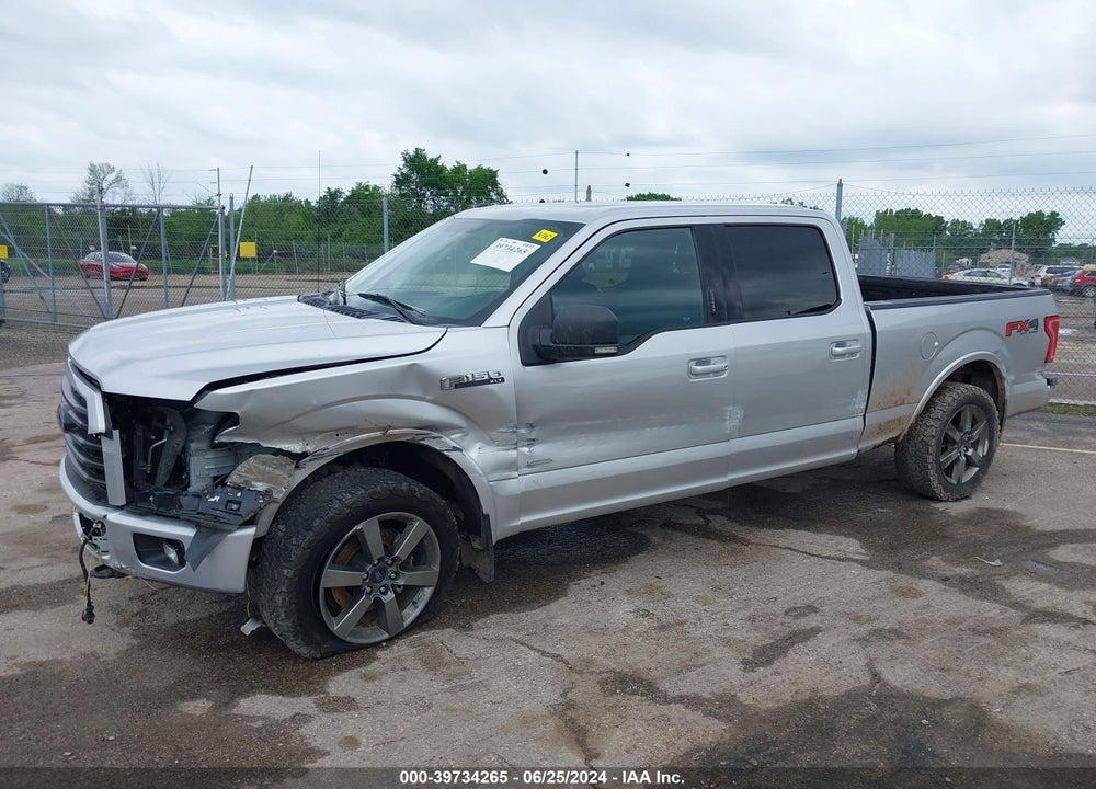2016 FORD F-150 XLT VIN: 1FTFW1EG6GFA51711