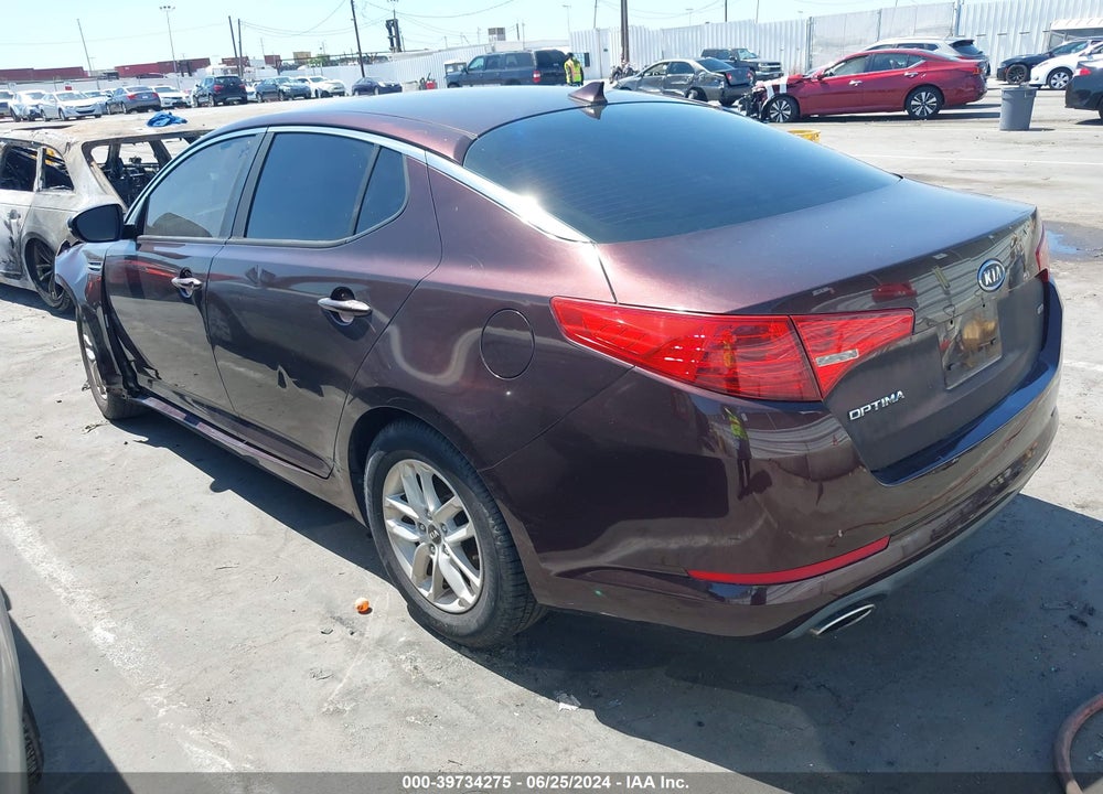 2011 KIA OPTIMA LX VIN: KNAGM4A74B5109604