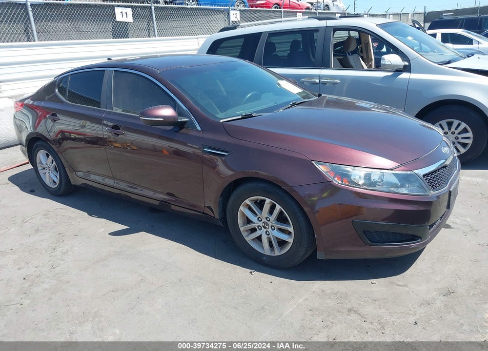 2011 KIA OPTIMA LX VIN: KNAGM4A74B5109604