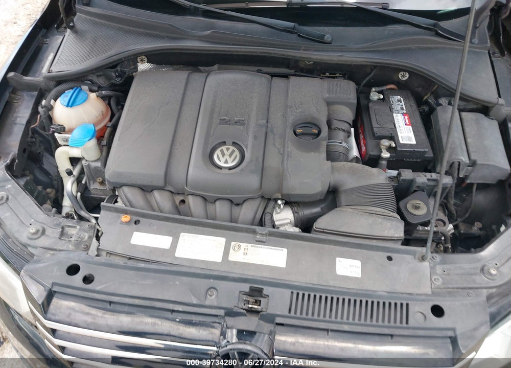 2013 VOLKSWAGEN PASSAT 2.5L SE VIN: 1VWBP7A30DC095781