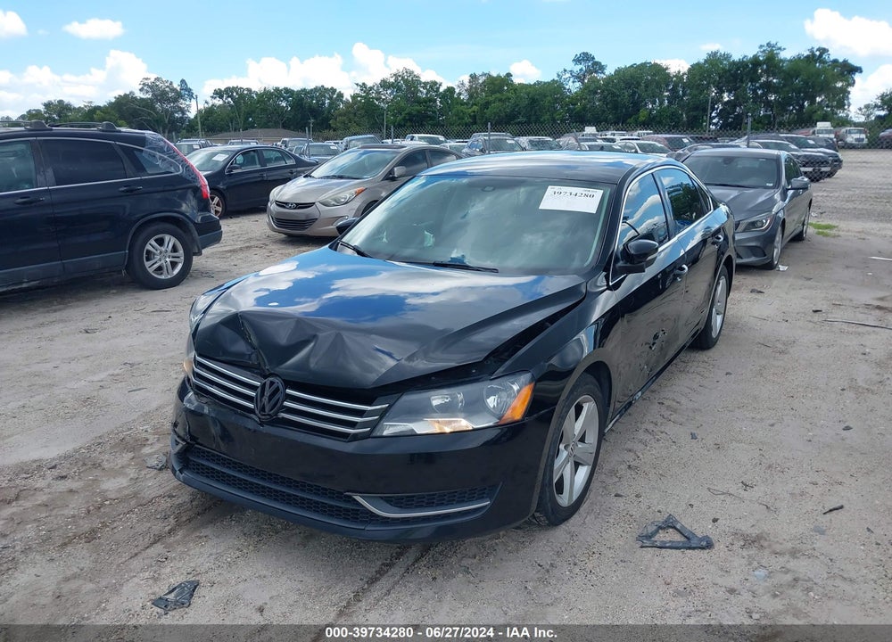 2013 VOLKSWAGEN PASSAT 2.5L SE VIN: 1VWBP7A30DC095781