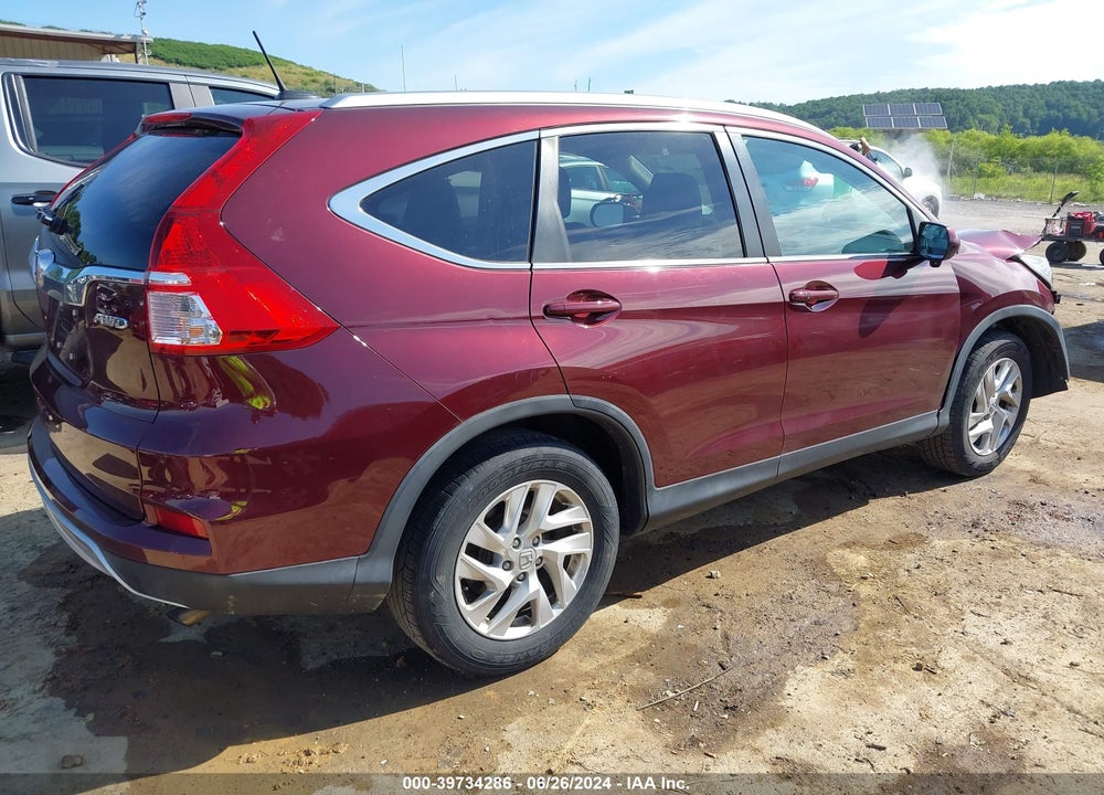 2015 HONDA CR-V EX-L VIN: 2HKRM4H78FH655488