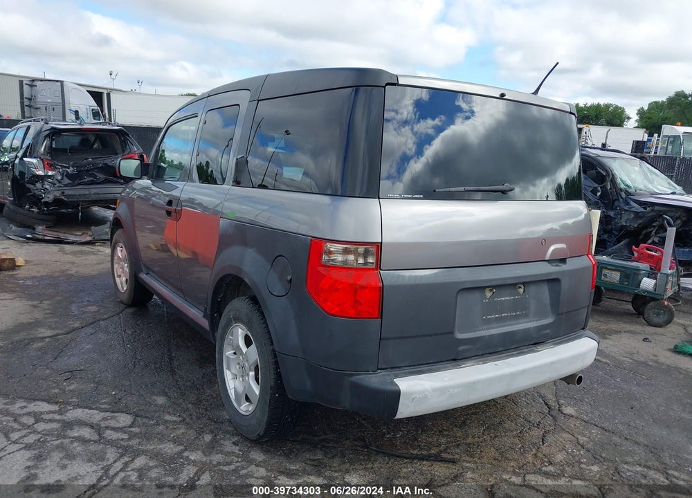 2005 HONDA ELEMENT EX VIN: 5J6YH28655L022401
