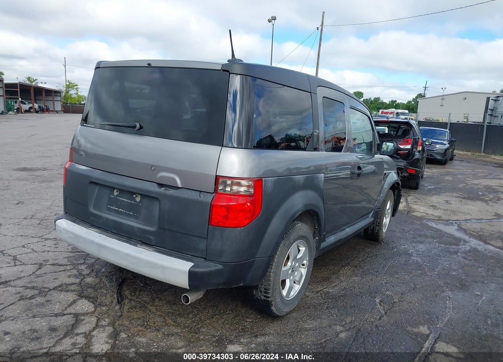 2005 HONDA ELEMENT EX VIN: 5J6YH28655L022401