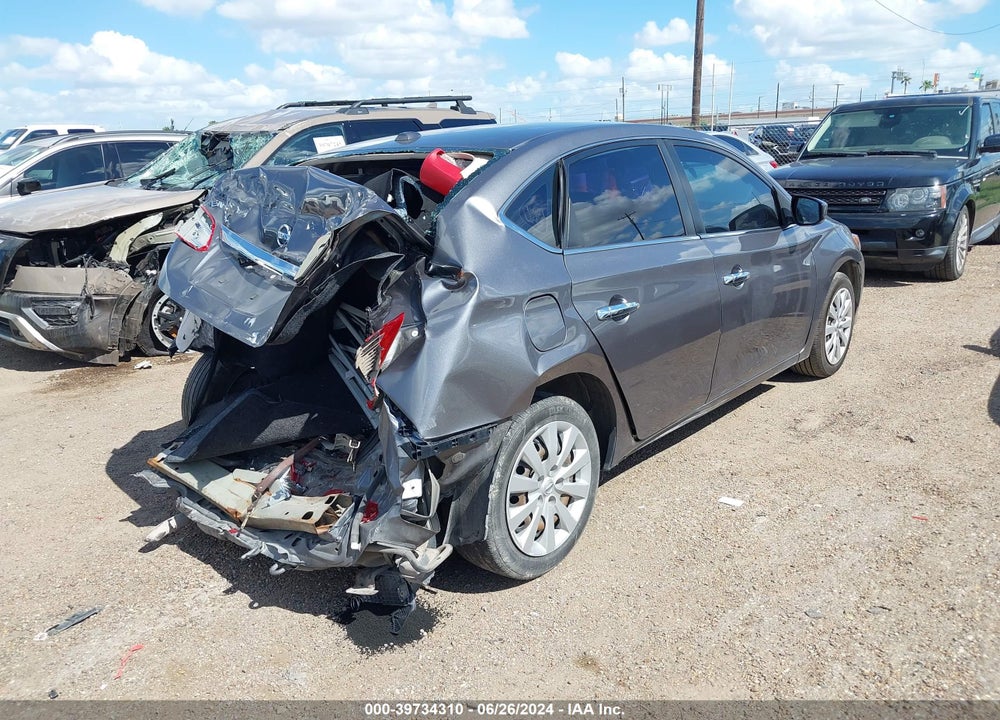 2017 NISSAN SENTRA SV VIN: 3N1AB7AP6HY249944