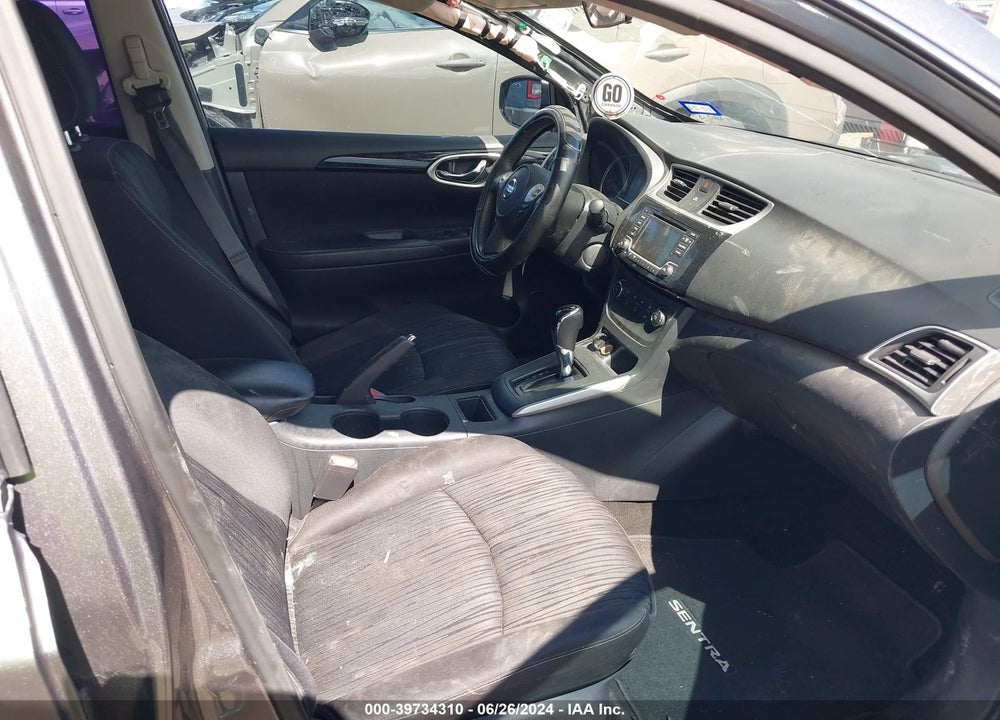 2017 NISSAN SENTRA SV VIN: 3N1AB7AP6HY249944
