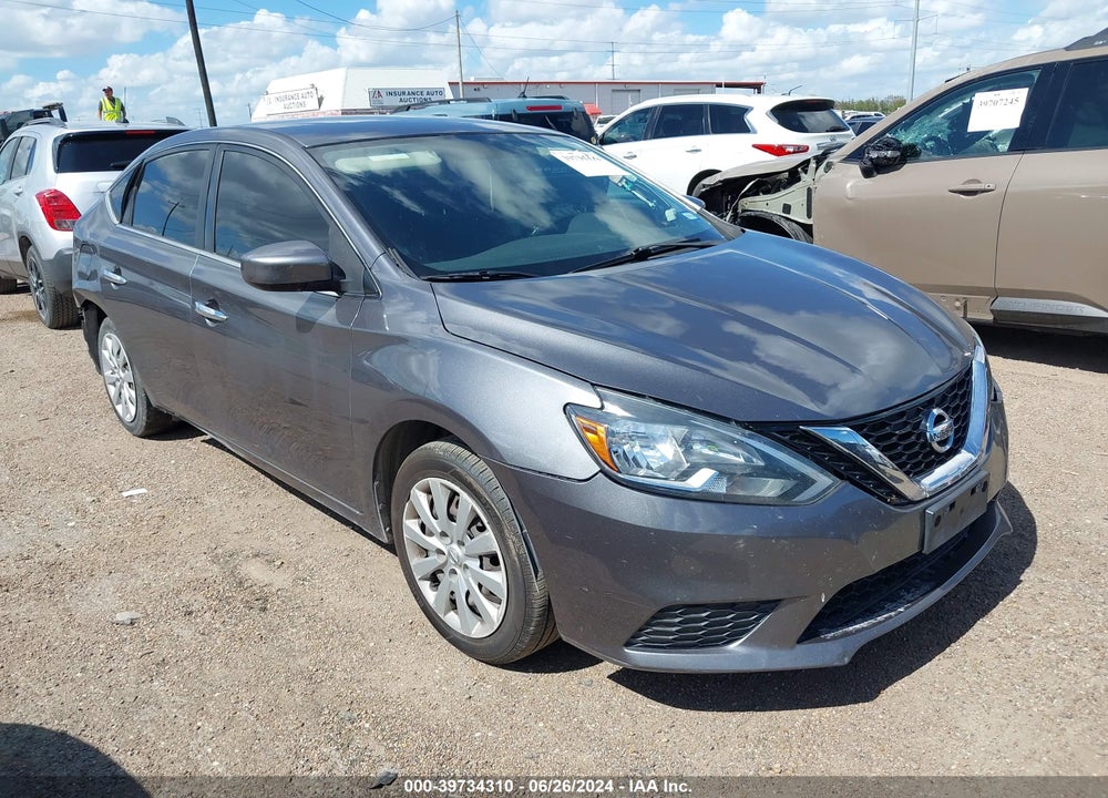 2017 NISSAN SENTRA SV VIN: 3N1AB7AP6HY249944