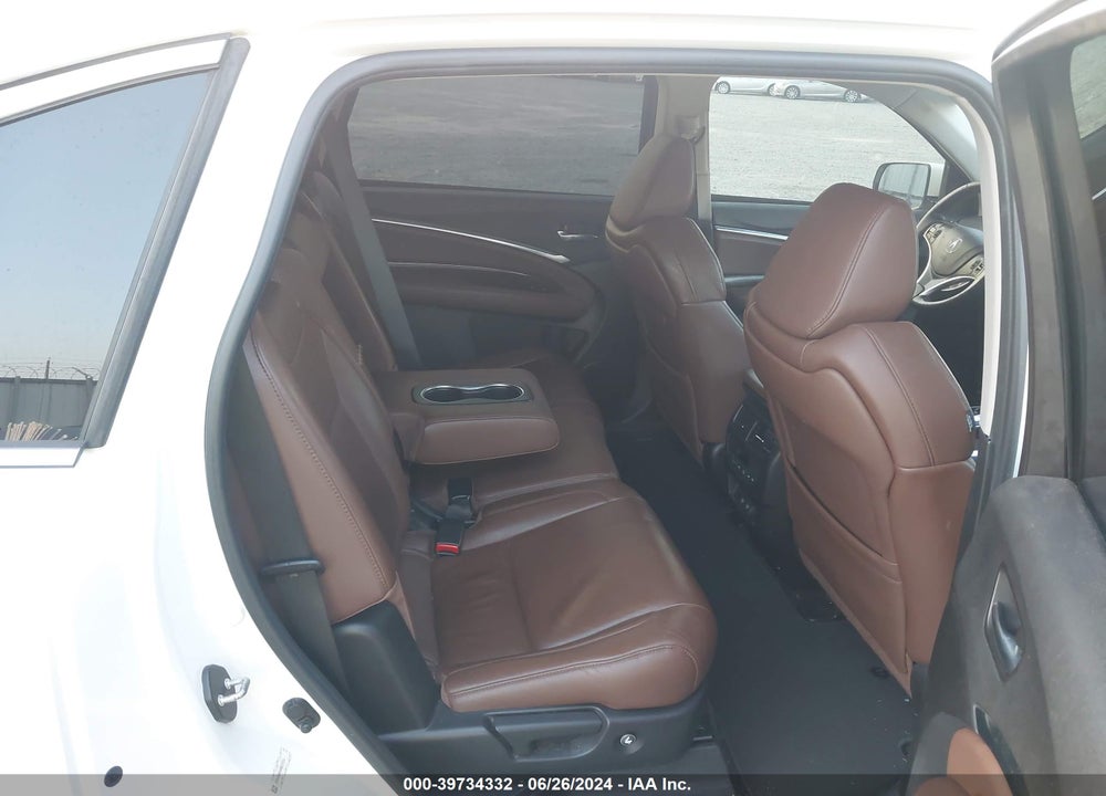 2017 ACURA MDX TECHNOLOGY PACKAGE VIN: 5FRYD4H54HB037224