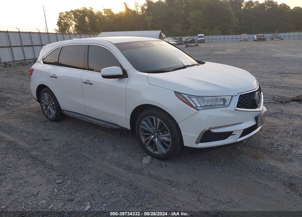 2017 ACURA MDX TECHNOLOGY PACKAGE VIN: 5FRYD4H54HB037224