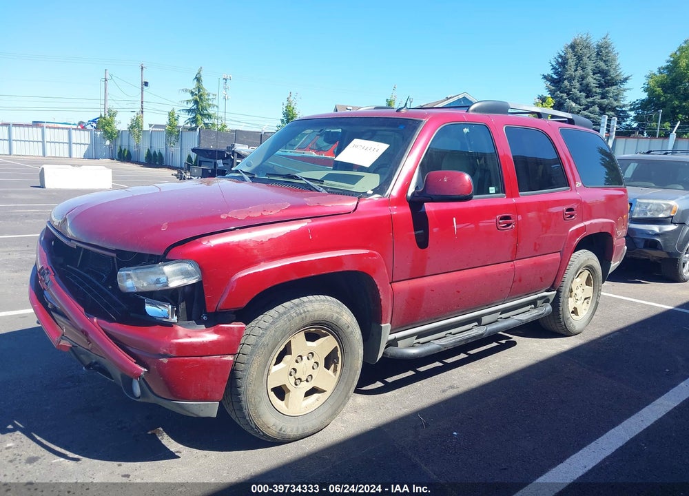 2004 CHEVROLET TAHOE Z71 VIN: 1GNEK13Z54R198857