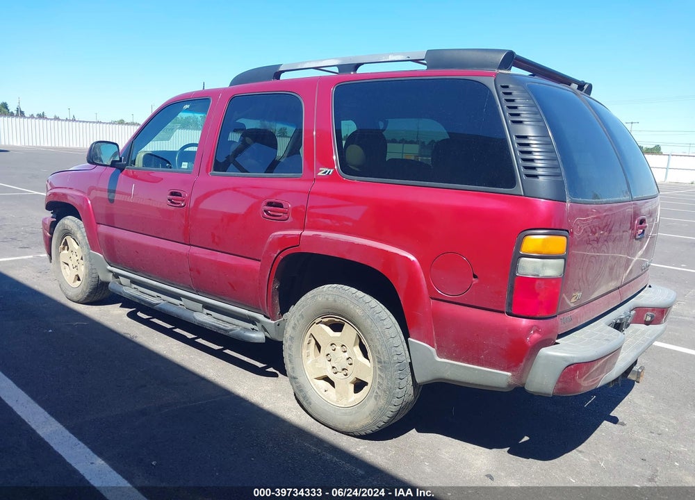 2004 CHEVROLET TAHOE Z71 VIN: 1GNEK13Z54R198857