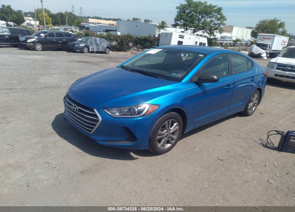 2017 HYUNDAI ELANTRA SE VIN: KMHD84LF7HU224481