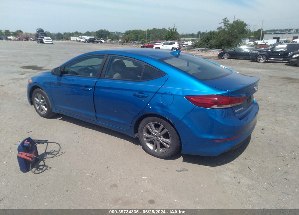 2017 HYUNDAI ELANTRA SE VIN: KMHD84LF7HU224481
