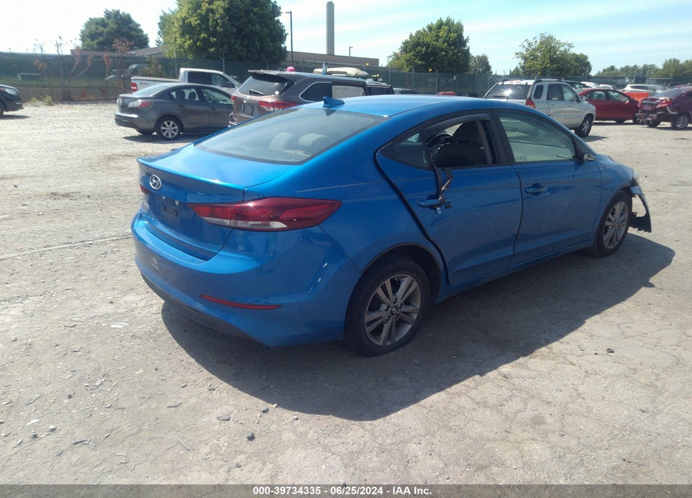 2017 HYUNDAI ELANTRA SE VIN: KMHD84LF7HU224481