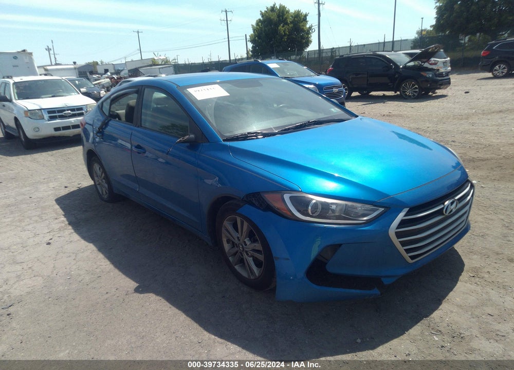 2017 HYUNDAI ELANTRA SE VIN: KMHD84LF7HU224481