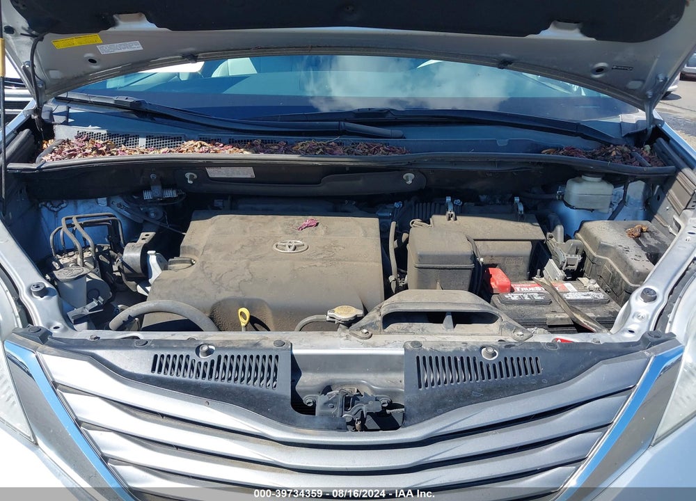 2013 TOYOTA SIENNA XLE 7 PASSENGER VIN: 5TDDK3DC4DS065180