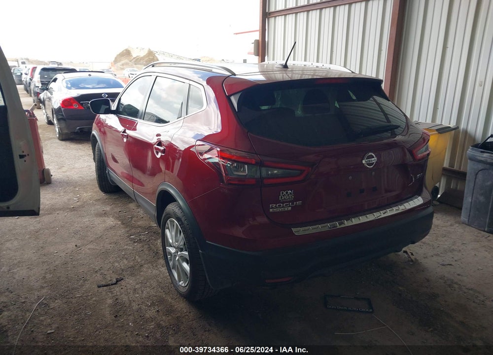 2021 NISSAN ROGUE SPORT SV FWD XTRONIC CVT VIN: JN1BJ1BVXMW302809