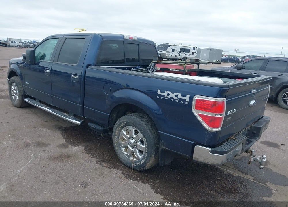 2014 FORD F-150 XLT VIN: 1FTFW1ET3EFA62627