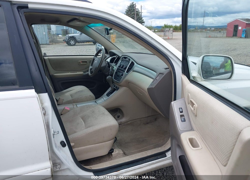 2005 TOYOTA HIGHLANDER V6 VIN: JTEEP21A050092895