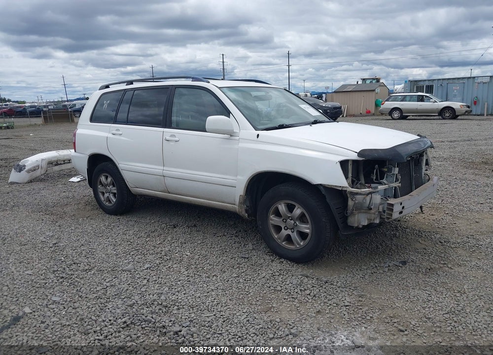 2005 TOYOTA HIGHLANDER V6 VIN: JTEEP21A050092895