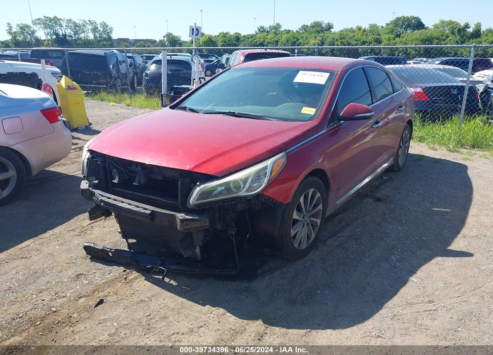 2016 HYUNDAI SONATA SPORT VIN: 5NPE34AF3GH261420