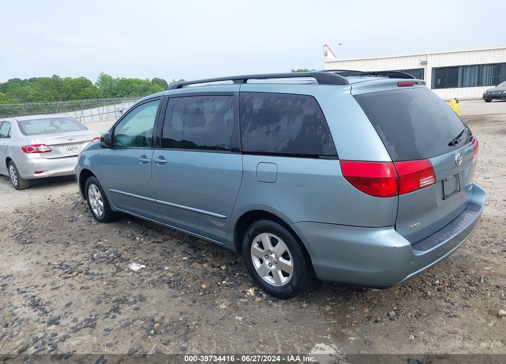 2005 TOYOTA SIENNA LE VIN: 5TDZA23C75S375927
