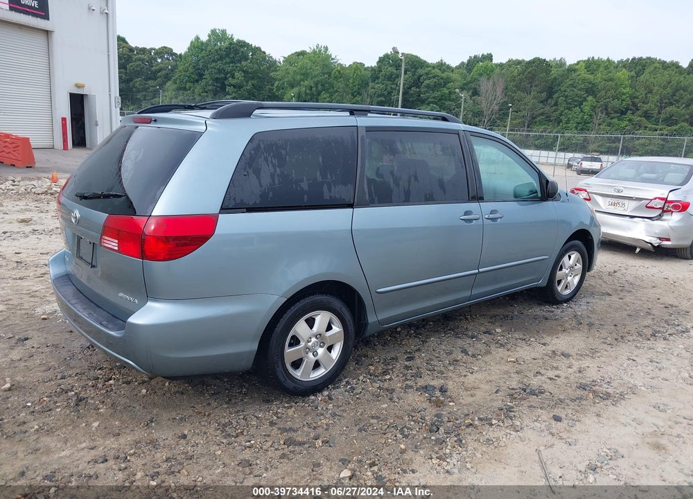 2005 TOYOTA SIENNA LE VIN: 5TDZA23C75S375927