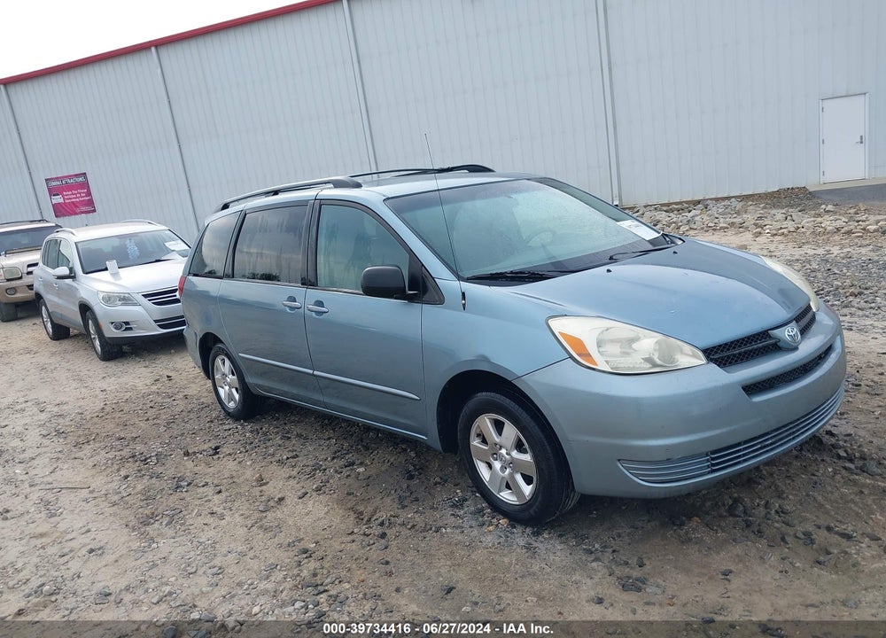 2005 TOYOTA SIENNA LE VIN: 5TDZA23C75S375927