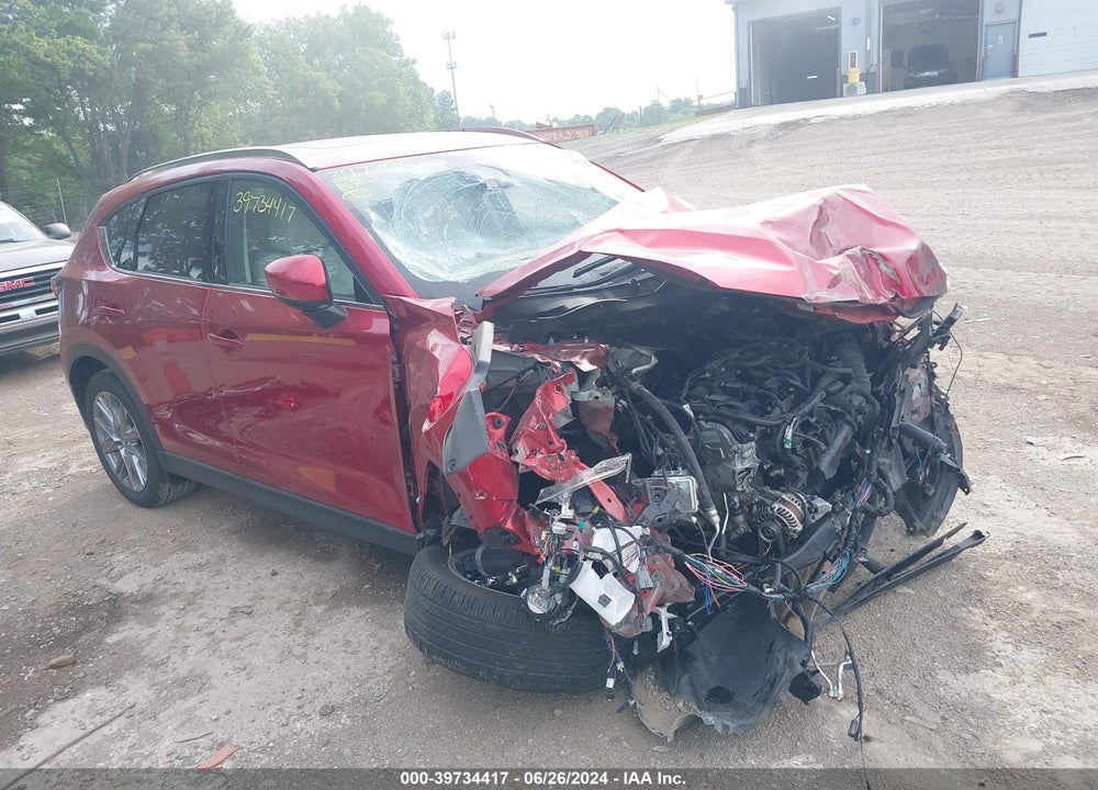 2021 MAZDA CX-5 GRAND TOURING VIN: JM3KFBDM8M0454588