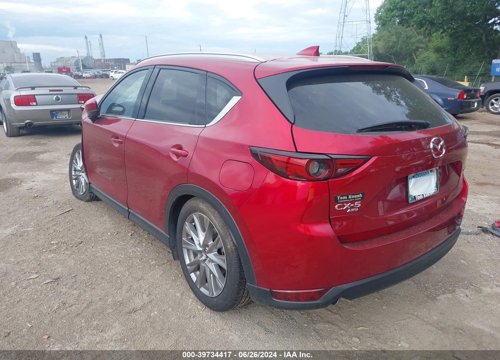 2021 MAZDA CX-5 GRAND TOURING VIN: JM3KFBDM8M0454588