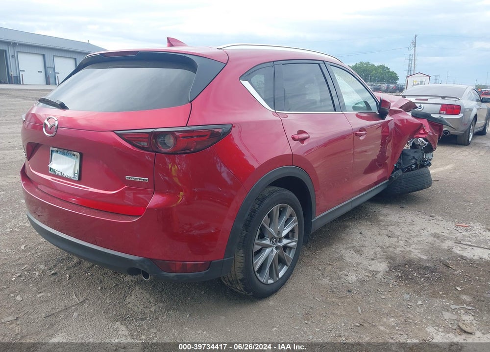 2021 MAZDA CX-5 GRAND TOURING VIN: JM3KFBDM8M0454588