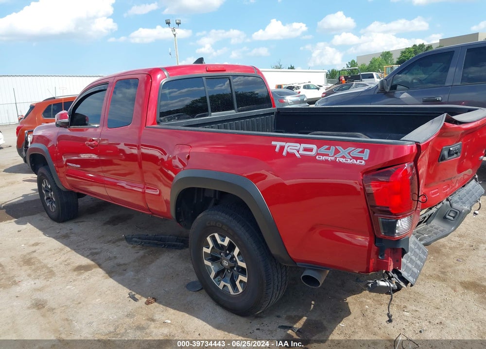 2018 TOYOTA TACOMA TRD OFF ROAD VIN: 5TFSZ5AN9JX139591