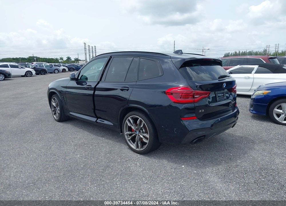 2021 BMW X3 VIN: 5UXTY9C00M9G99039