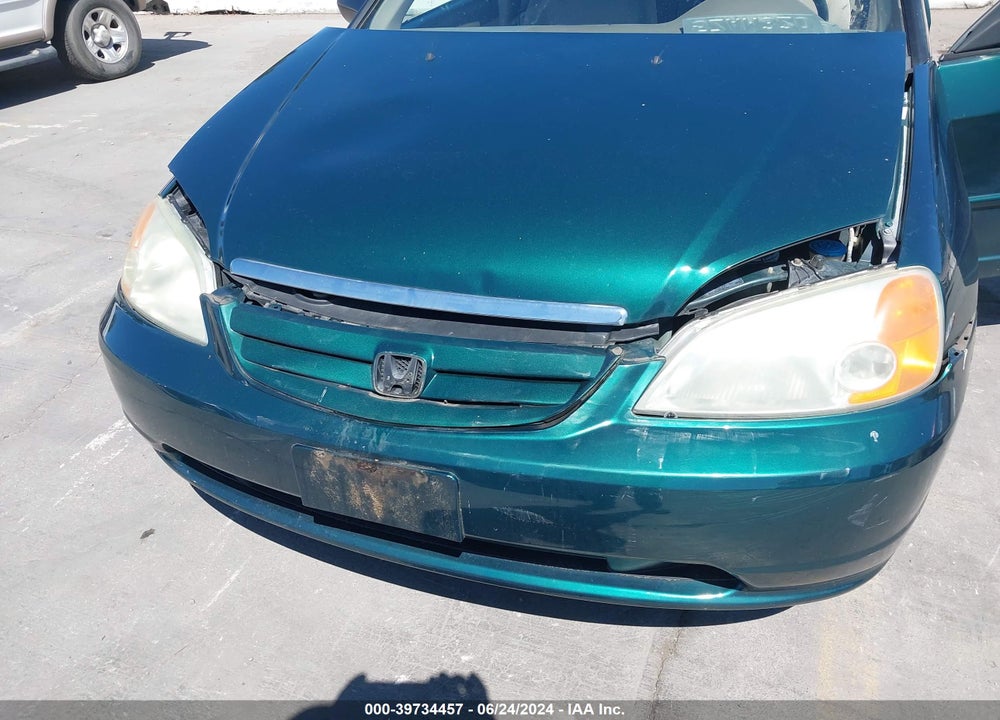 2001 HONDA CIVIC LX VIN: 2HGES16531H617092