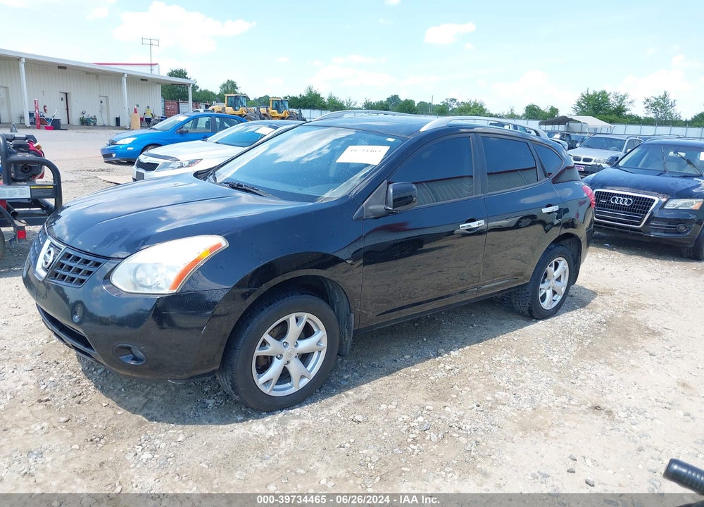 2010 NISSAN ROGUE SL VIN: JN8AS5MV9AW101722