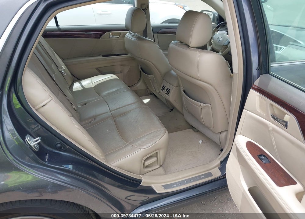 2008 TOYOTA AVALON LIMITED VIN: 4T1BK36B08U318861