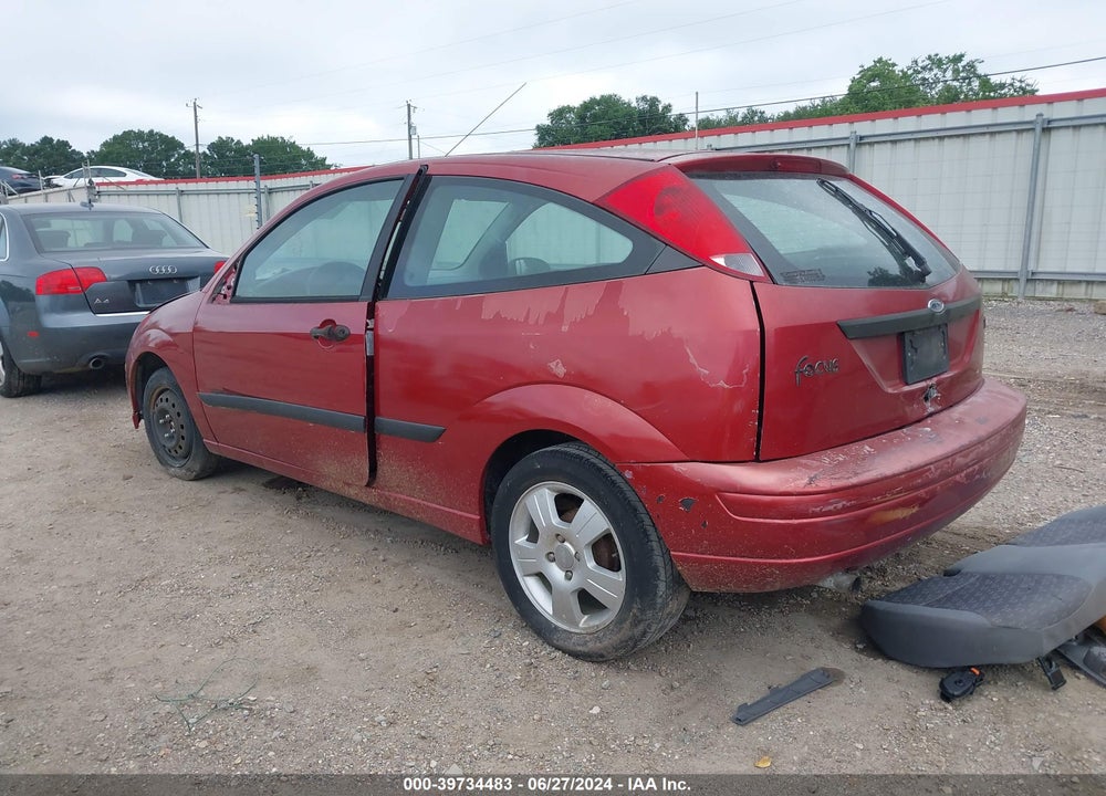 2003 FORD FOCUS ZX3 VIN: 3FAFP31323R176221