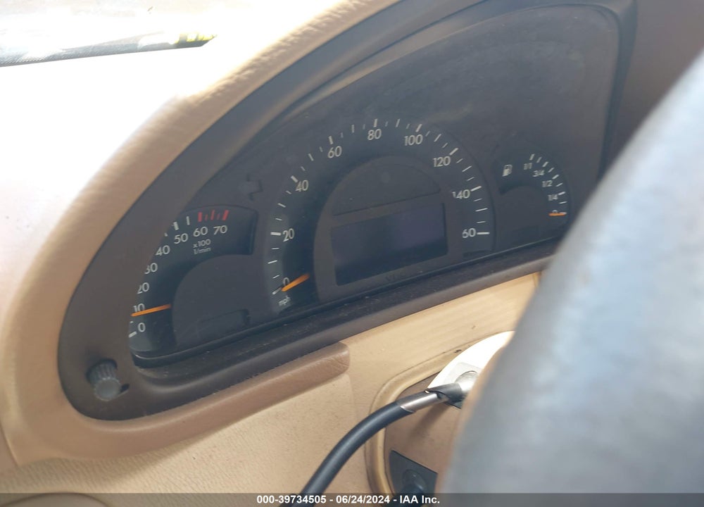 2001 MERCEDES-BENZ C 240 VIN: WDBRF61J81F054448