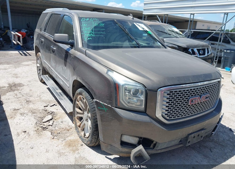 2016 GMC YUKON DENALI VIN: 1GKS1CKJ8GR331660