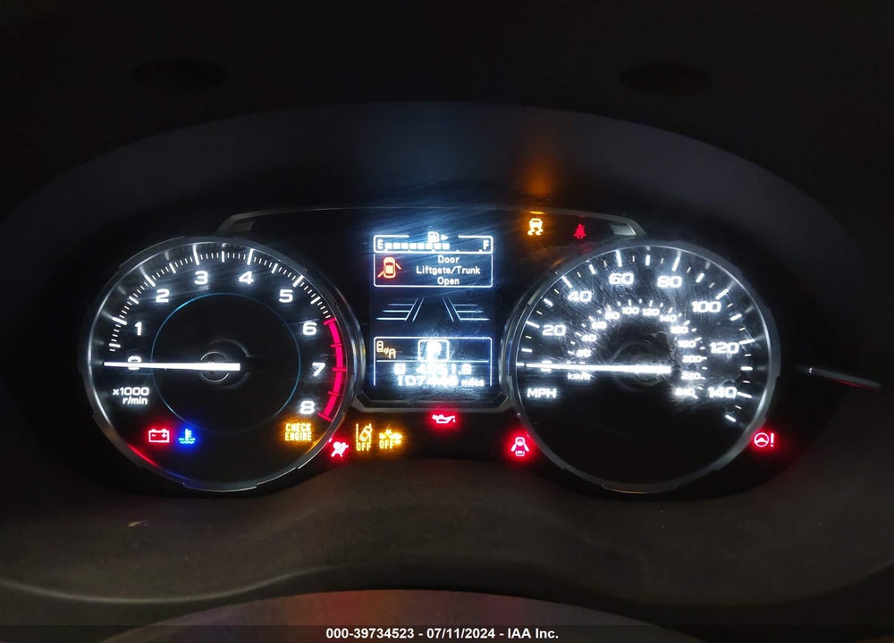 2017 SUBARU FORESTER VIN: JF2SJAGC5HH429919
