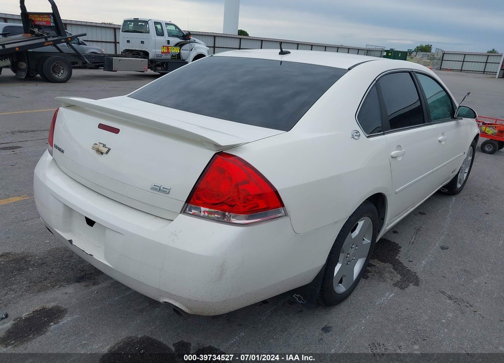 2008 CHEVROLET IMPALA  SS VIN: 2G1WD58C489256968