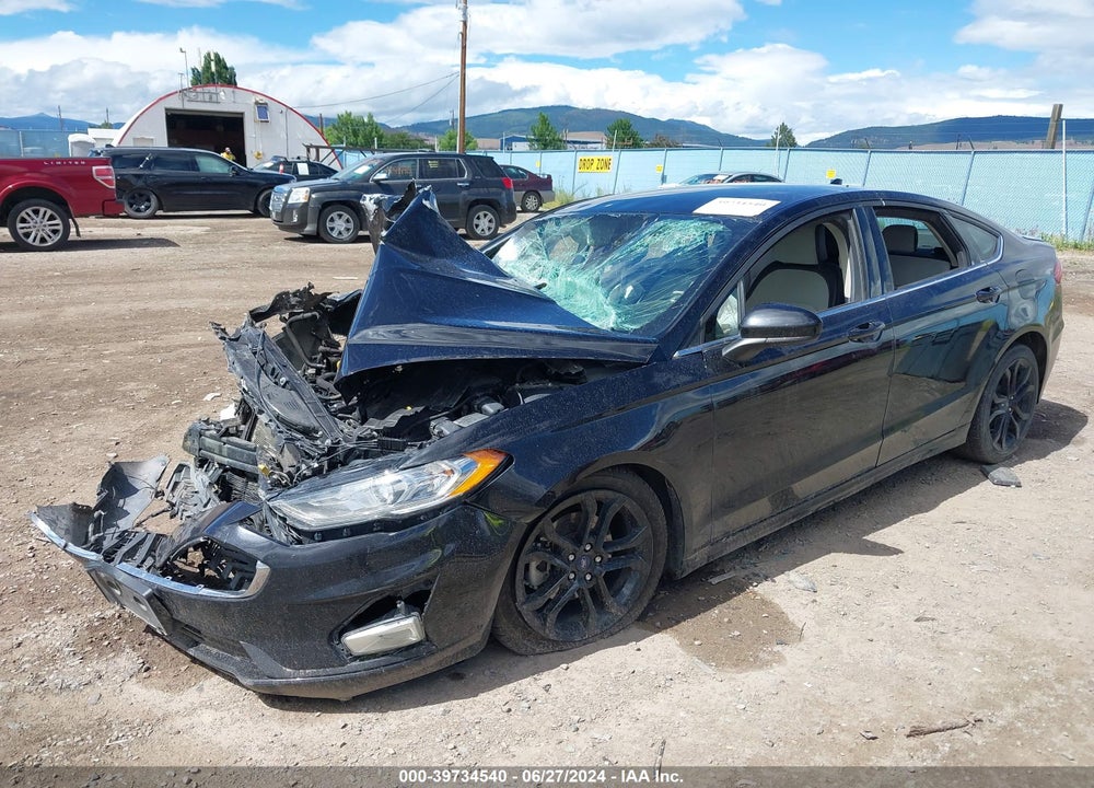 2019 FORD FUSION SE VIN: 3FA6P0HD1KR179560