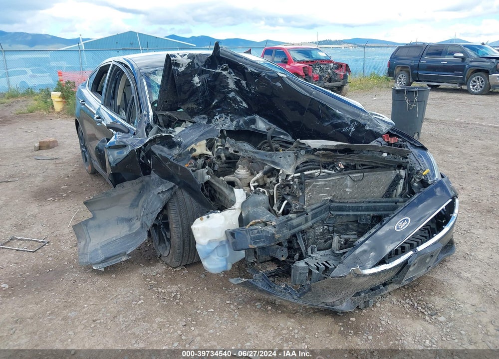 2019 FORD FUSION SE VIN: 3FA6P0HD1KR179560