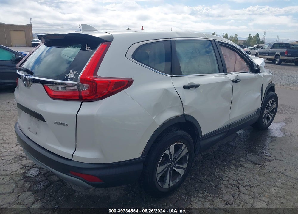 2018 HONDA CR-V LX VIN: 5J6RW6H36JL001669