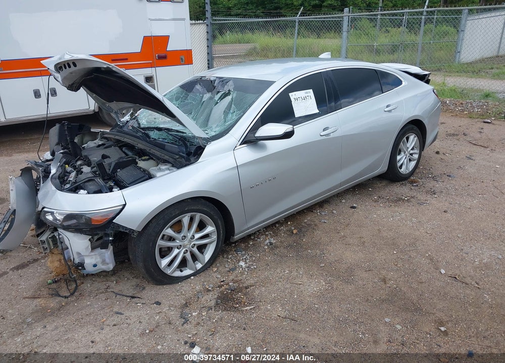 2018 CHEVROLET MALIBU LT VIN: 1G1ZD5ST9JF242731